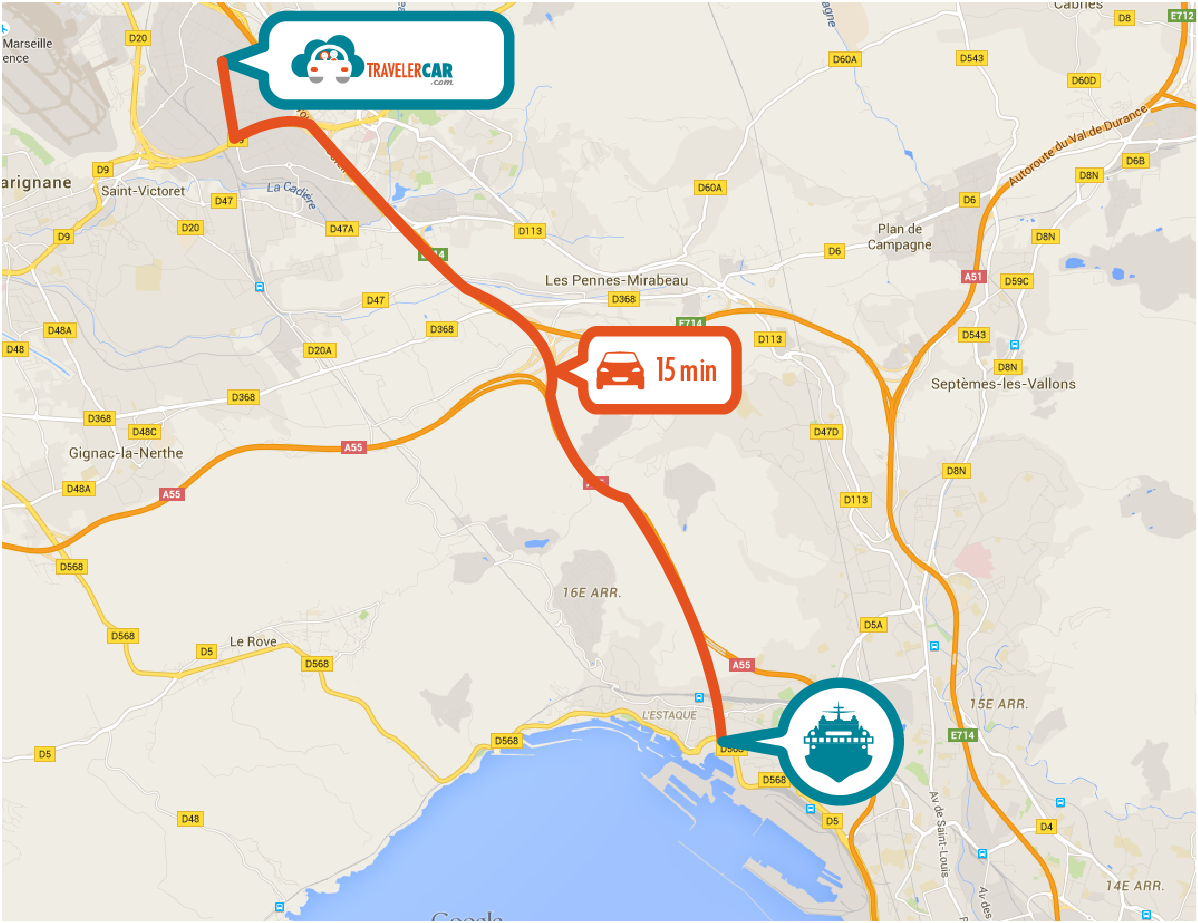 Travelercar marseille